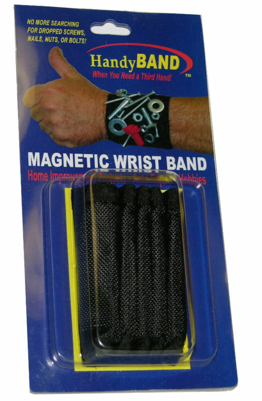 ACC, ACC 90001 HandyBand Magnetic Wrist Band/Wrist Strap Bracelet Holder Hold Nails Screws Nuts Bolts