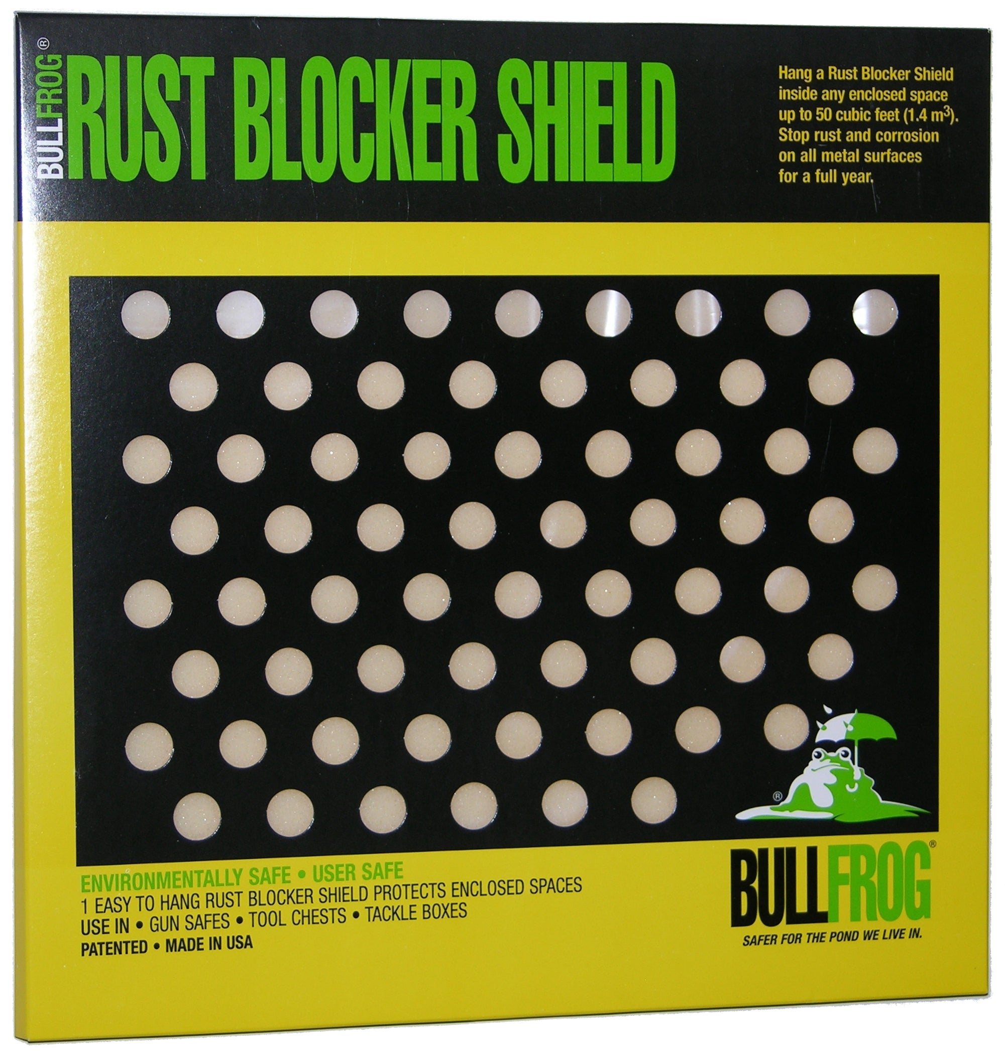 Bull Frog, Bull Frog 91321 Rust Blocker Emitter Shield Protects up to 50 Cu Ft Enclosed Space