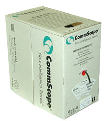 Commscope, Commscope 5730G, RG-6 CCS, w/ ground, 2.2GHz, 1000' box, gray