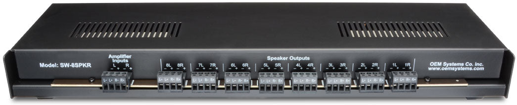 OEM Speakers, OEMSW-8SPKR, 8 way speaker selector box