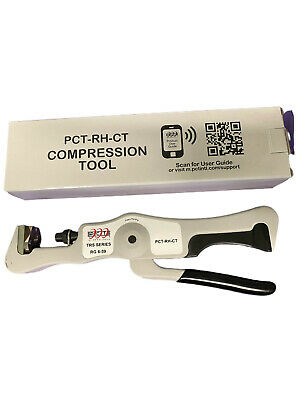 PCT International, PCT-RH-CT TRS6LMG, Compression Tool for RG 6 or RG-59 Connectors