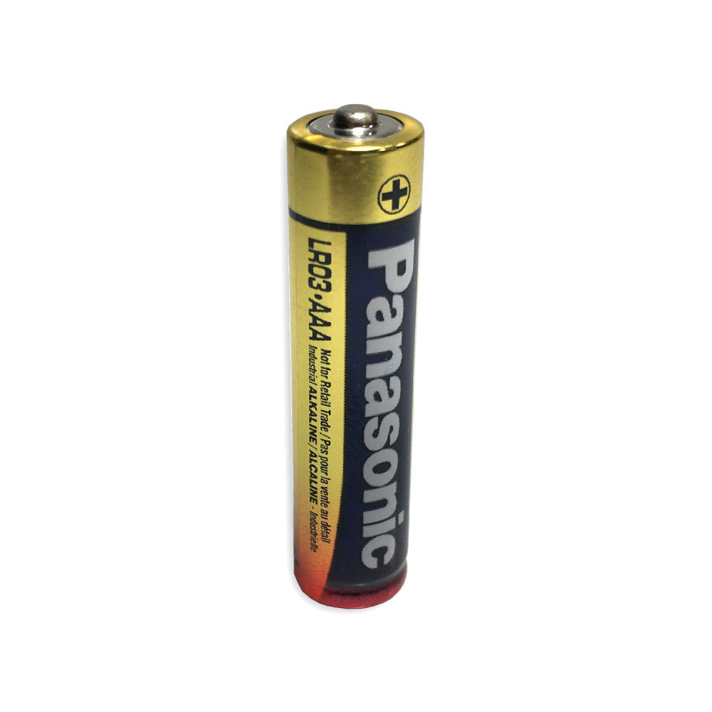 Panasonic, Panasonic Battery AM4 AAA Alkaline Battery Bulk (LR03XWA/2SB) (Priced Individually, sold in packs of 2)