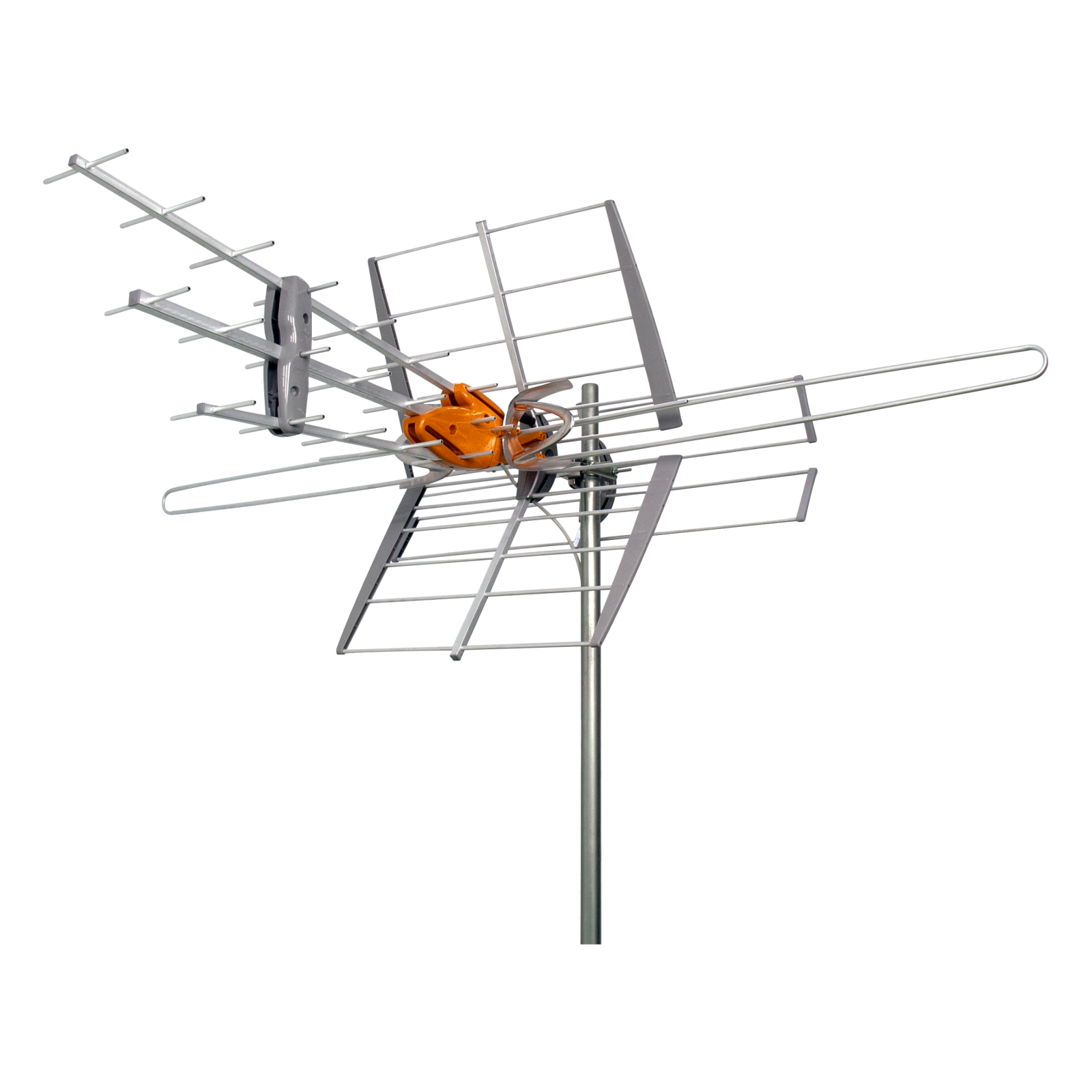 Televes, Televes 148281, DAT BOSS MIX TV Antenna with W/Preamp, LO-VHF/HI-VHF/UHF