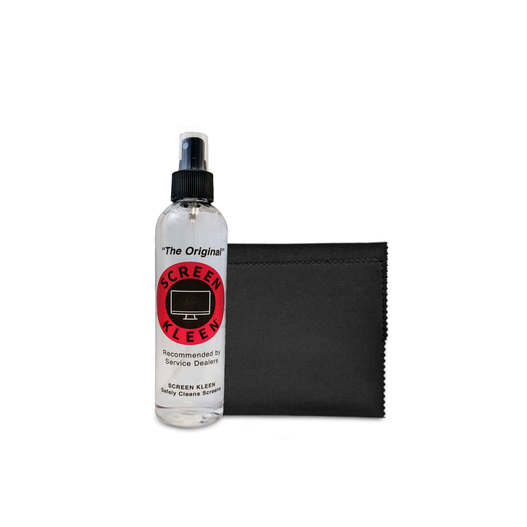 Screen Kleen, The "Original" Screen Kleen SK-004, 4 Ounce Screen Cleaner with 12" X 12" Double Density Micro Fiber Cloth